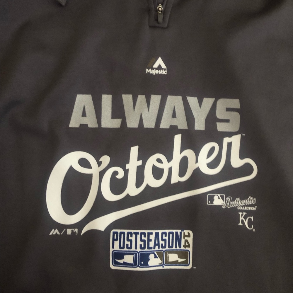 Kansas City Royals majestic Always October sweatshirt - Picture 2 of 4